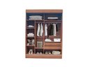Ver imagem 2 de Roupeiro San Diego Solteiro 1,57 Mel/off White Rud Rack
