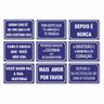 Kit 9 Placas Decorativas Frases Divertidas 20x13 cm Mdf - 2