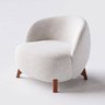 Poltrona Beirute em Boucle Sheep Off White - Home Mobily - 1