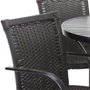 Ver imagem 4 de Mesa e Cadeiras Ascoli Para Jardim, Área externa, Churrasqueira Trama Original