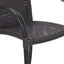 Ver imagem 3 de Mesa e Cadeiras Ascoli Para Jardim, Área externa, Churrasqueira Trama Original