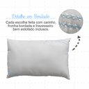 Ver imagem 6 de Cama Infantil Montessoriana Completa com Colchão Enxoval Trança Azul Melissa Acompanha Lousa Magica