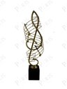 Ver imagem 1 de Peça Decorativa Nota Musical em Metal Dourado 50cm 14688-pl