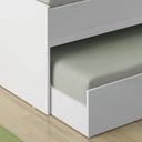 Ver imagem 6 de Cama Solteiro Bicama com Estante Ditália Bb-28-29 Branco