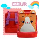 Ver imagem 5 de Lancheira Térmica Infantil com Alça - Gato