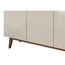Ver imagem 3 de Buffet Aparador Ares 3 Portas Off-white com Freijó