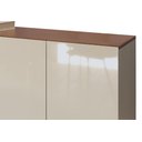 Ver imagem 4 de Buffet Aparador Ares 3 Portas Off-white com Freijó