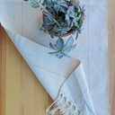 Ver imagem 3 de Caminho de Mesa Lines Algodão Cru 45x180