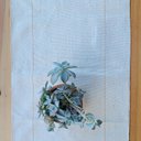 Ver imagem 4 de Caminho de Mesa Lines Algodão Cru 45x180