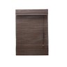 Persiana Bambu Romana Tabaco 120 (L) X 220 (A) cm Cortina Madeira C/ Bandô 1,20 x 2,20 Marrom Escuro - 1