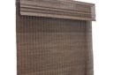 Ver imagem 5 de Persiana Bambu Romana Tabaco 120 (L) X 220 (A) cm Cortina Madeira C/ Bandô 1,20 x 2,20 Marrom Escuro