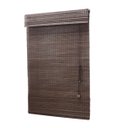 Ver imagem 6 de Persiana Bambu Romana Tabaco 120 (L) X 220 (A) cm Cortina Madeira C/ Bandô 1,20 x 2,20 Marrom Escuro