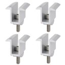 Ver imagem 1 de Fixador Grampo Intermediário Middle Clamp Linha C Placa Painel Solar Alumínio e Inox | Perfil Master