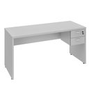 Ver imagem 3 de Mesa de Escritório Retangular com gavetas 1200 WebOffice Cinza