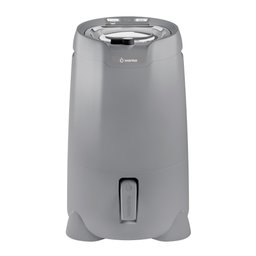 Centrifuga de Roupas Máquina Secadora Elétrica Tanquinho 292 W 127 V 60hz Lavanderia Wanke Cinza - 2