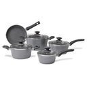 Ver imagem 1 de Jogo Panelas 5 Pçs Brinox Ceramic Life Optima Stone Indução