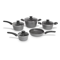 Jogo Panelas 5 Pçs Brinox Ceramic Life Optima Stone Indução - 2