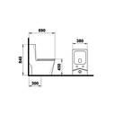 Ver imagem 6 de Vaso Sanitário Monobloco, Gowff, Preto, com Assento Soft Closing