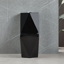 Ver imagem 4 de Vaso Sanitário Monobloco, Gowff, Preto, com Assento Soft Closing