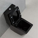 Ver imagem 5 de Vaso Sanitário Monobloco, Gowff, Preto, com Assento Soft Closing