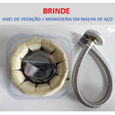 Ver imagem 7 de Vaso Sanitário Monobloco, Gowff, Preto, com Assento Soft Closing