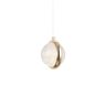 Lustre Pendente Skylight Bubble 3062 Dourado/transparente Led Bivolt Dourado/transparente - 1