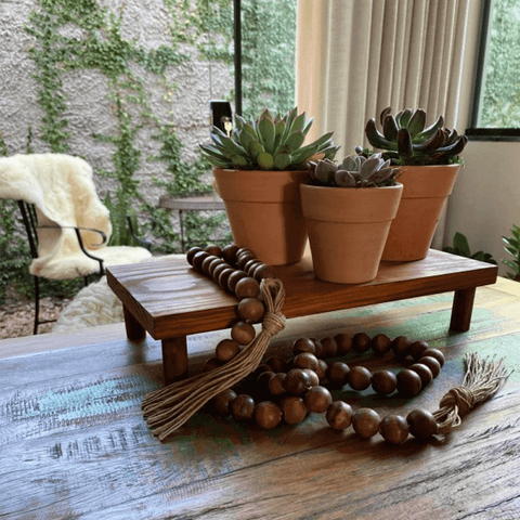 Suporte de Madeira com Pés Oliver - Casa Toco