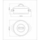 Ver imagem 2 de Caçarola Solar Rasa Inox Fundo Triplo 24cm 4,7l Tramontina