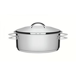 Caçarola Solar Rasa Inox Fundo Triplo 24cm 4,7l Tramontina - 1
