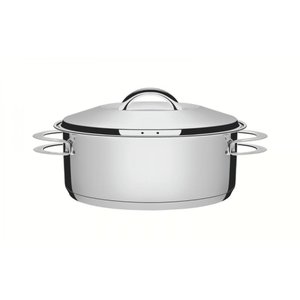 Caçarola Solar Rasa Inox Fundo Triplo 24cm 4,7l Tramontina