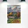 Quadro Decorativo Tela Canvas Paisagens Ref:qbpa4 Lojall - 1