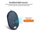 Ver mais imagens de Mouse Usb Óptico Plug And Play com Fio Banson Tech Computador Notebook Pc 800 1000dpi Alta Precisão