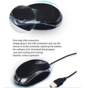 Ver imagem 2 de Mouse Usb Óptico Plug And Play com Fio Banson Tech Computador Notebook Pc 800 1000dpi Alta Precisão