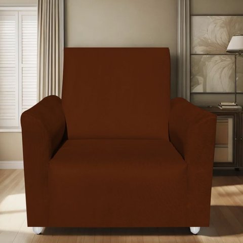 Poltrona Infantil Cadeira Sofá Angel Mini para Crianças Terracota