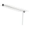 Antena Digital Externa Log para Tv Hdtv/uhf/4k 16dbi 40 Elementos Lu-40 - 1