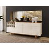BUFFET PHILADELPHIA COM ADEGA:Off White/Naturalle - 4