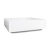 Mesa Branca Centro Mesinha Sala Mdf - 2
