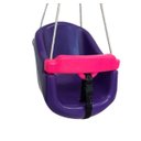 Ver imagem 1 de Balanço Bebê Infantil Balancinho 1,5m de Corda e Trava Segurança Cor Roxo