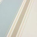 Ver imagem 4 de Papel de Parede Listrado Azul e Bege Importado com Cola Inclusa