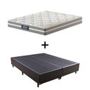 Ver imagem 1 de Cama Box Queen + Colchão de Molas Ensacadas Probel Vegas  Comfort Pillow Euro Queen