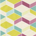 Ver imagem 2 de Papel de Parede Adesivo 3d Geométrico Infantil Escritório Sala Quarto Banheiro Lavável Rolo 5 Metros