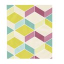 Ver imagem 1 de Papel de Parede Adesivo 3d Geométrico Infantil Escritório Sala Quarto Banheiro Lavável Rolo 5 Metros