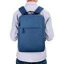 Ver imagem 4 de Mochila Executiva Impermeável Notebook 15.6 Azul