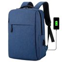 Ver imagem 1 de Mochila Executiva Impermeável Notebook 15.6 Azul