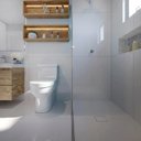 Ver imagem 3 de Ralo Linear Tampa Oculta 15x15cm Quadrado 4665 Ralo Linear Novii