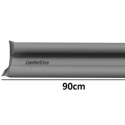 Veda Porta Rolinho 90cm Ajustável em Couro Sintético e Espuma Comfort Door Chumbo - 3