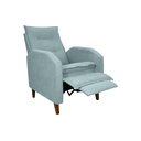 Ver imagem 4 de Poltrona Reclinável Mx65 Yaris Boucle Azul F495 - Matrix