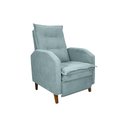 Ver imagem 2 de Poltrona Reclinável Mx65 Yaris Boucle Azul F495 - Matrix