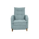 Ver imagem 3 de Poltrona Reclinável Mx65 Yaris Boucle Azul F495 - Matrix