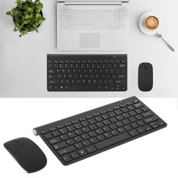 Kit Mouse e Teclado sem Fio:branco - 3